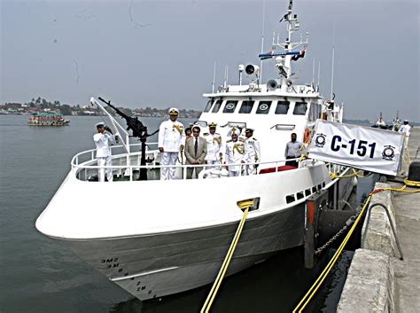 Pacific Sentinel: India: Coast Guard Ships C-150 and C-151 Commissioned