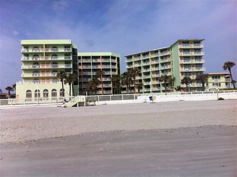 View of El Caribe from the beach - Picture of El Caribe Resort ...