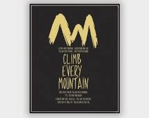 Popular items for climb every mountain on Etsy