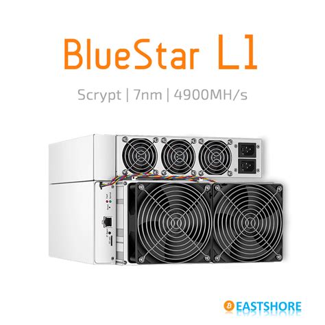 BlueStar L1 ~ 4900MH/s @ 3800w Scrypt Miner for Dogecoin Mining