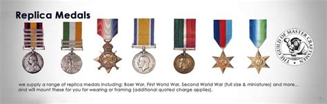 Replica War Medals