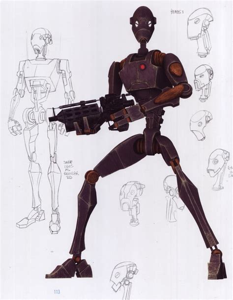 The BX-series droid commandos, were elite battle droid models made for stealth assignments ...