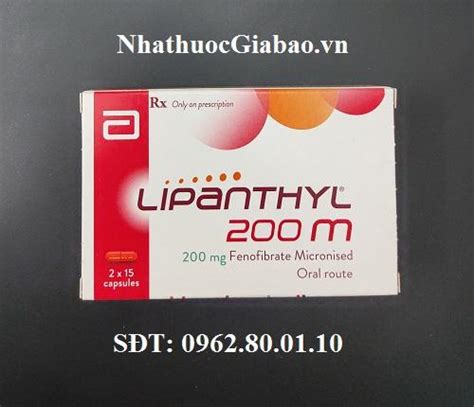 Lipanthyl 200mg - Nhà Thuốc Gia Bảo - LH 0962.80.01.10