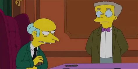 The Simpsons: 10 Funniest Waylon Smithers Quotes That Make Us Laugh