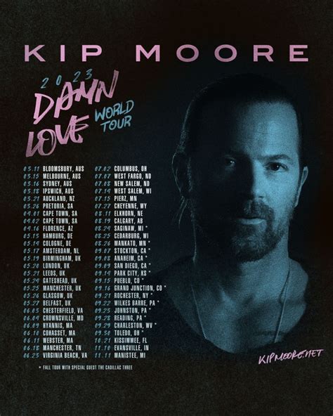 Kip Moore Concerts & Live Tour Dates: 2023-2024 Tickets | Bandsintown