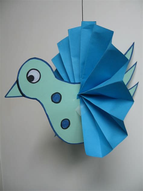 3D birds | Abc crafts, Animal crafts, Arts and crafts for kids