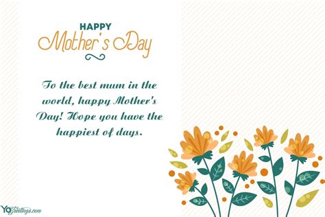 Flower Card Messages For Mum | Best Flower Site