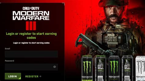 How to Get and Redeem MW3 Monster Energy Codes