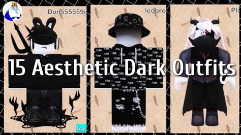 Aesthetic Roblox Outfit Dark Edition Youtube | Hot Sex Picture