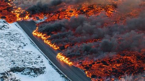 Iceland's famous Blue Lagoon evacuated as volcano erupts for 3rd time - galaxyconcerns