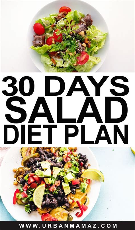 30 Days Salad Diet Plan 1200 Calorie Diet Meal Plans, Healthy Diet Plans, Healthy Weight ...