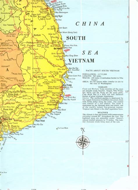 Map Of South Vietnam 1968 - Maping Resources