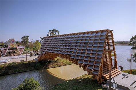 Modern timber bridge design finds inspiration in traditional bridges of ...