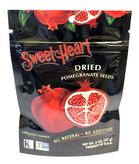 SweetHeart 2 oz. Dried Pomegranate Seeds - Walmart.com