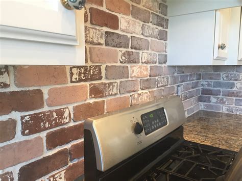 Thin Brick Veneer For Kitchen Backsplash – Things In The Kitchen