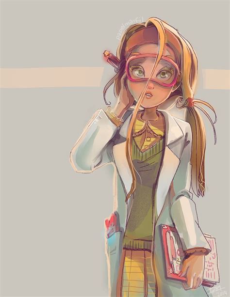 Big Hero 6 - Honey Lemon in her lab coat by papelmarfil on DeviantArt