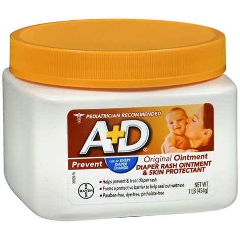 A+D Diaper Rash Ointment & Skin Protectant Original – 16 OZ – Medcare | Wholesale company for ...