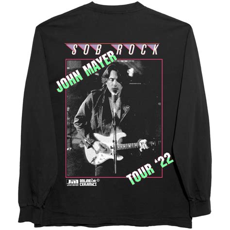 John Mayer - John Mayer Sob Rock Portrait Tour Long Sleeve Tee