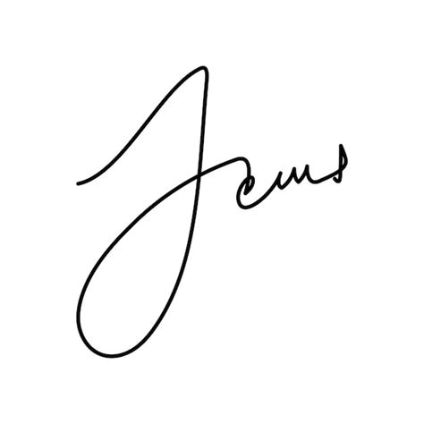 Premium Vector | J initial signature handwriting flat design