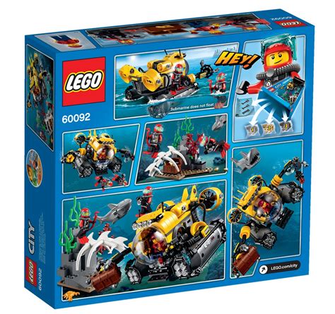 Buy LEGO City: Deep Sea Submarine (60092) at Mighty Ape Australia