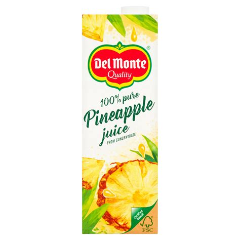 Del Monte Pineapple Juice 1 Litre | Fruit Juice | Iceland Foods