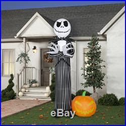 Airblown Inflatable Jack Skellington with Pumpkin 10ft tall by Gemmy ...