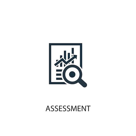 Premium Vector | Assessment icon. simple element illustration. assessment concept symbol design ...