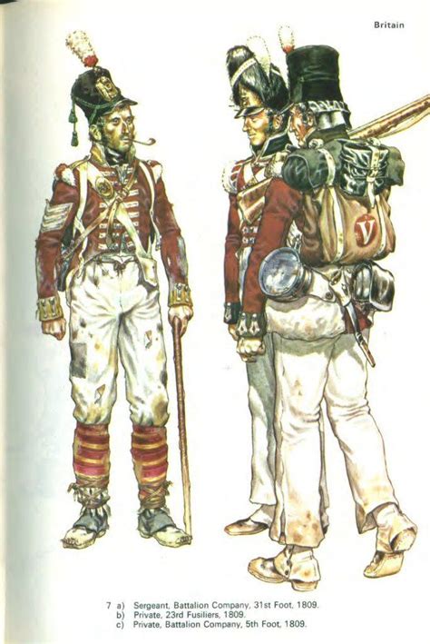 Blandford - Uniforms of the Peninsular War 1807-1814 | VK | Military ...