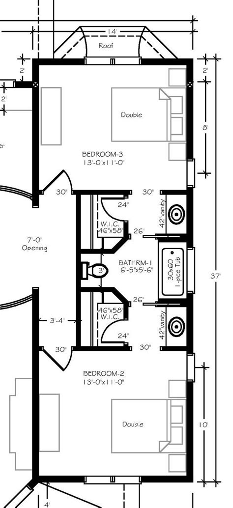 Average Jack And Jill Bathroom Size Bathroom floor plans, Jack and