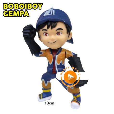 Jual Boboiboy galaxy gempa figure mainan anak baru | Shopee Indonesia