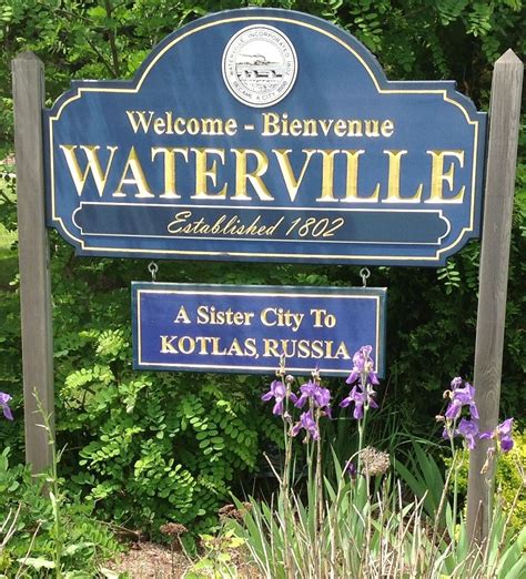 Taken In: Waterville, Maine. | Maine new england, Waterville, Sister cities