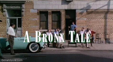 A Bronx Tale | A bronx tale, Bronx, Film