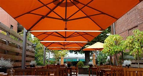Umbrellas Installations | Patio, Beer garden ideas, Patio umbrellas