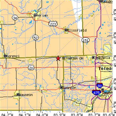 Metamora, Ohio (OH) ~ population data, races, housing & economy