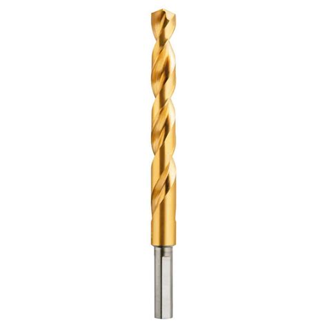 DEWALT 1/2 in. Titanium Nitride Coated Pilot Point Drill Bit DW1398 - The Home Depot