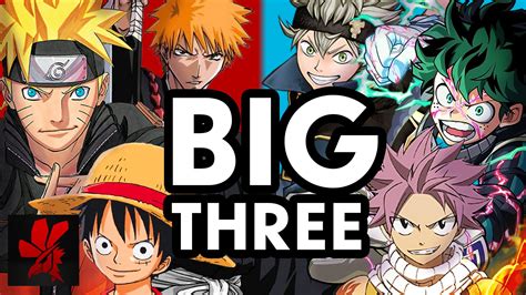 Top 77+ the big three of anime latest - in.cdgdbentre