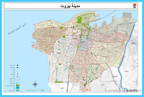 nice Map of Beirut | Amazing maps, Tourist, Tourist attraction