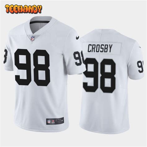 Las Vegas Raiders Maxx Crosby White Limited Jersey