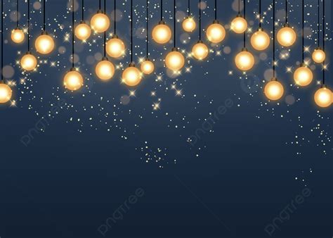 Christmas Night Blinking Lights Background, Desktop Wallpaper, Pc ...