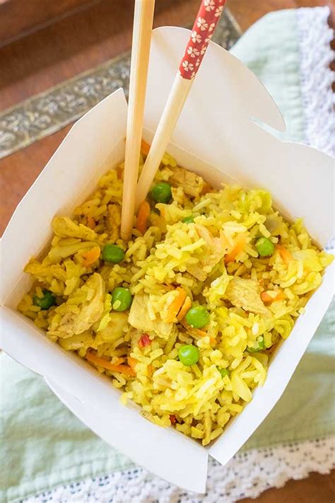 Easy Curry Pork Fried Rice - Only Gluten Free Recipes