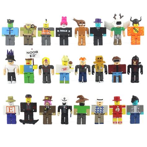 24pcs/set Toys PVC roblox game Model Heroes of doll toys robloxs Figuras Figma Juguetes Ultimate ...