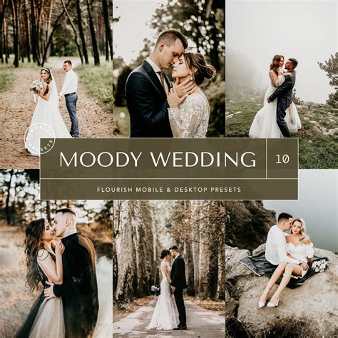 Moody Wedding Lightroom Presets | Flourish Presets