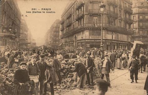 Paris - Les Halles France Postcard