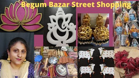 Begum Bazar || What I bought from Begum bazar || Decor || 1 gram gold jewellery || Groceries ...