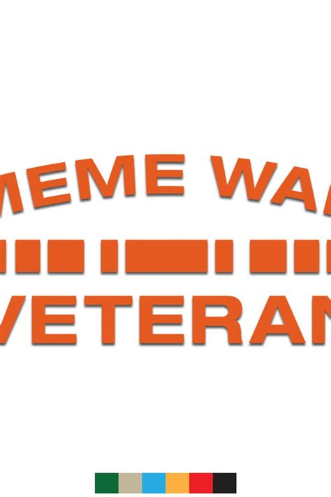 Meme War Veteran Decal - ShopperBoard