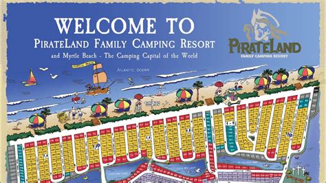 PirateLand Campground Myrtle Beach Map