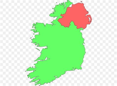 Ireland Clipart Map