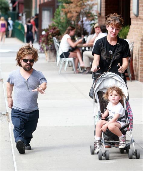 ‘Game of Thrones’ Star Peter Dinklage’s New York Stroll with Wife Erica and Daughter Zelig ...