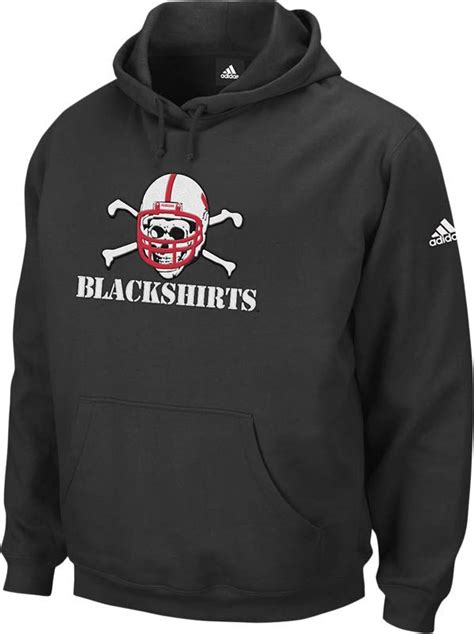 Nebraska Blackshirts Playbook Hood by Adidas | Blackshirts, Hooded sweatshirts, Sweatshirts hoodie