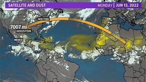 Houston, Texas weather: Saharan dust returns | khou.com